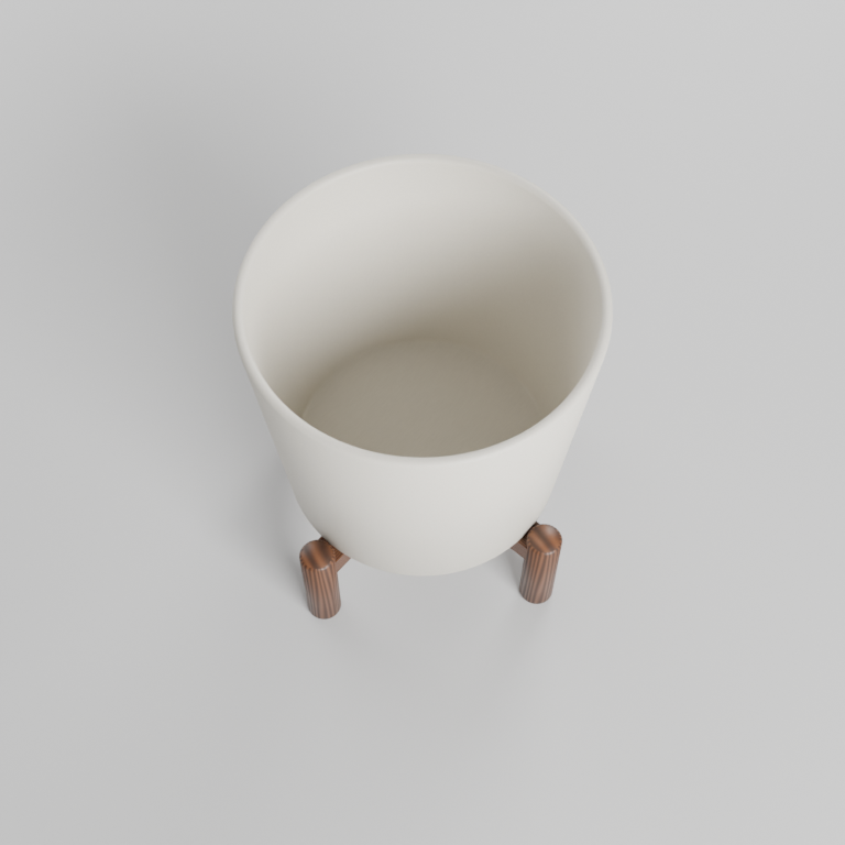 Matching perspective render after importing the exported FBX into Blender