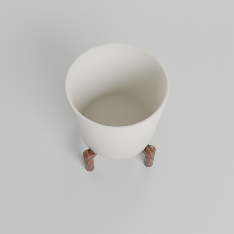 Perspective render of the original Blender source asset